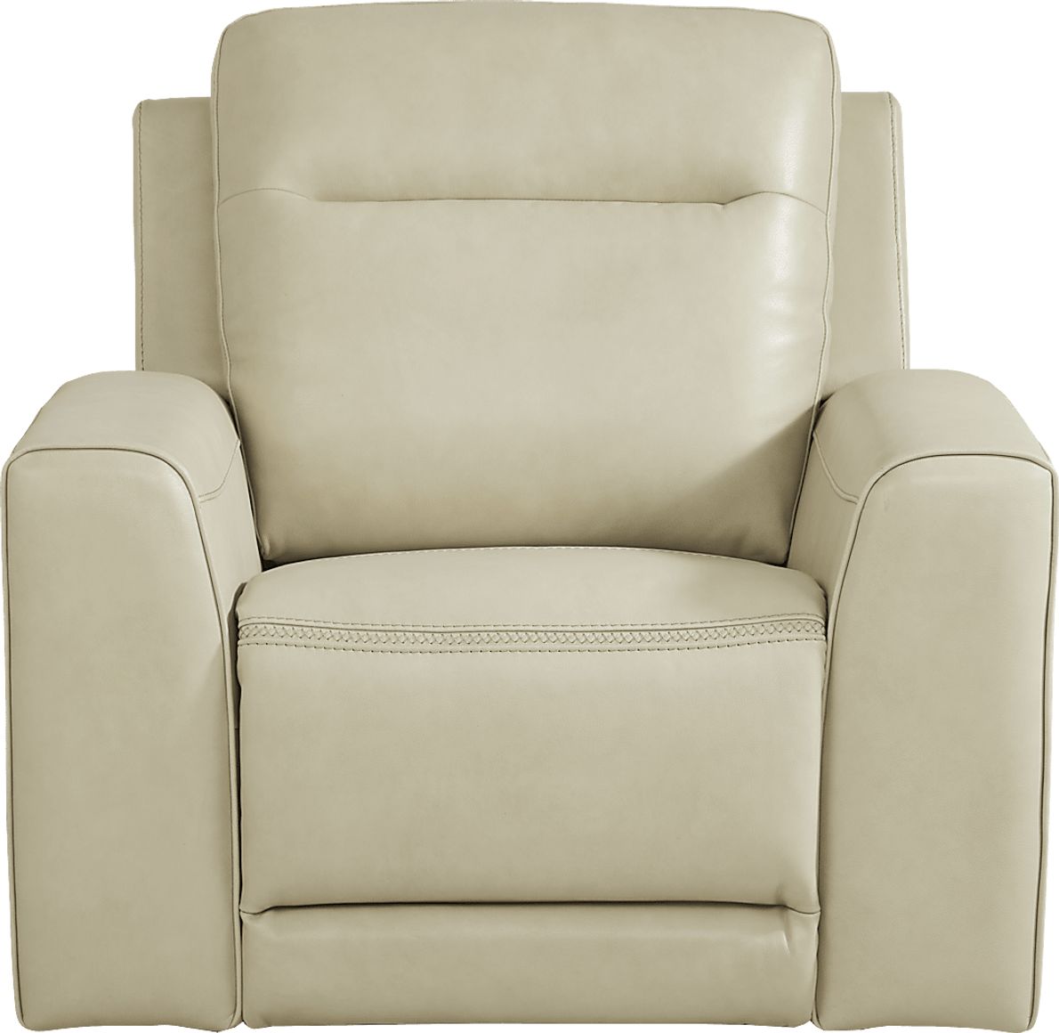 Bargotti Ice Leather Dual Power Recliner Rooms To Go