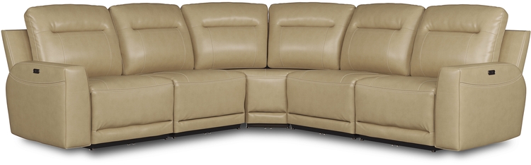 5 pc power reclining sectional