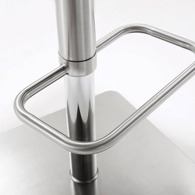 Bari Gray Adjustable Swivel Barstool - Thumbnail - Image 3