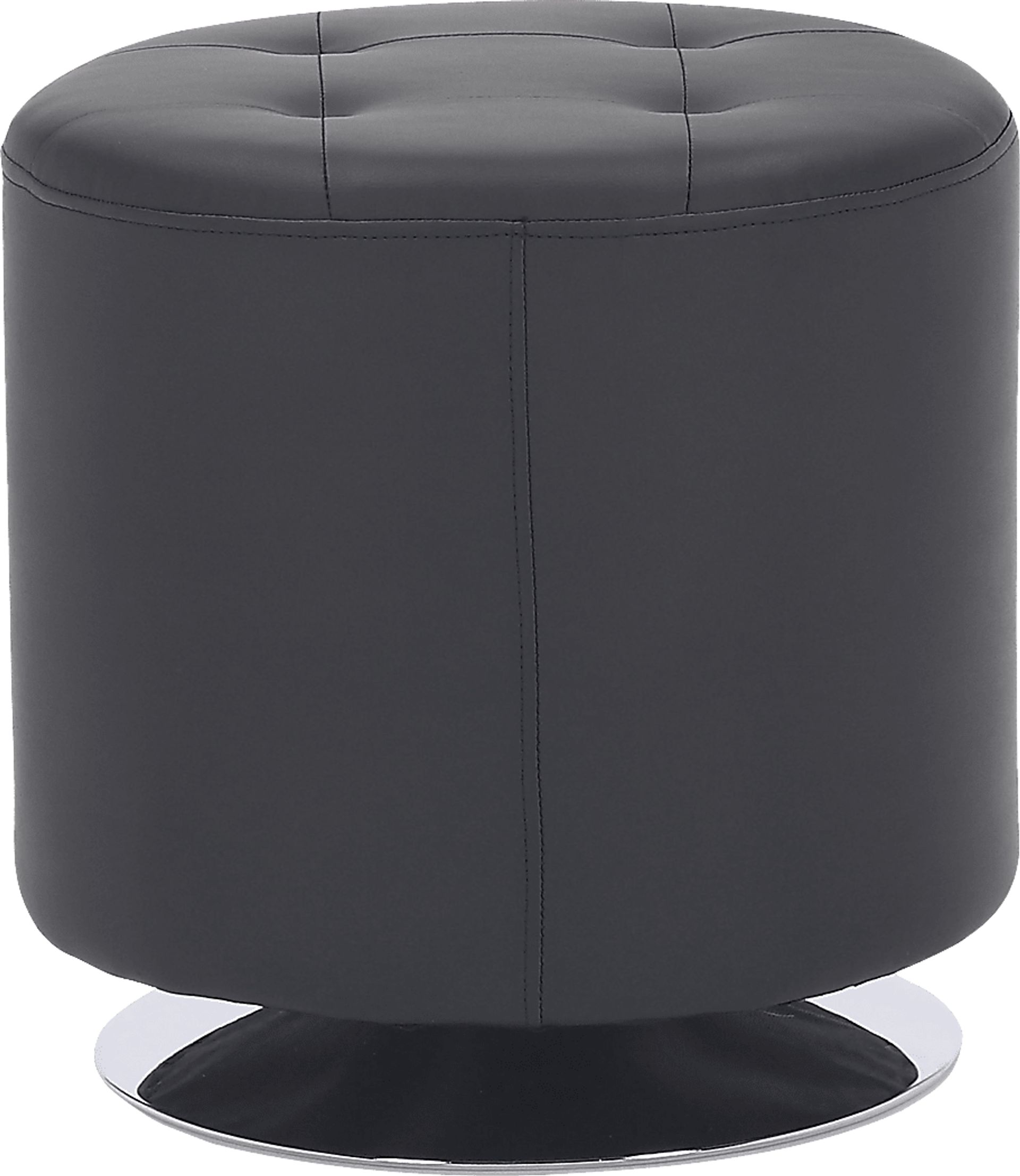 Bariff Charcoal Ottoman - Image 2