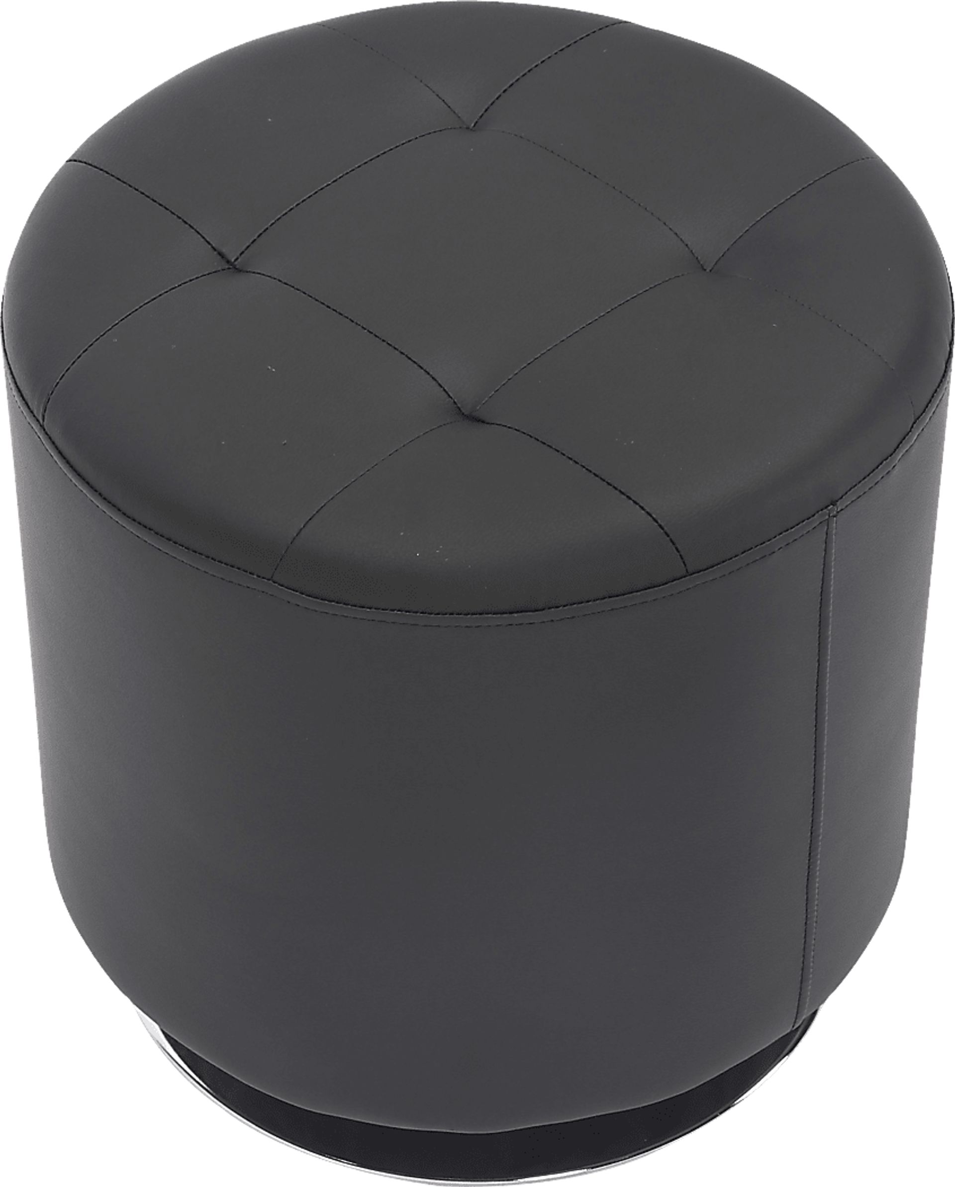 Bariff Charcoal Ottoman - Image 3
