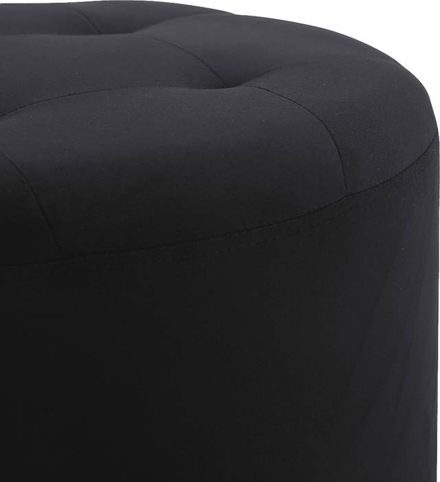 Bariff Black Ottoman - Thumbnail - Image 3