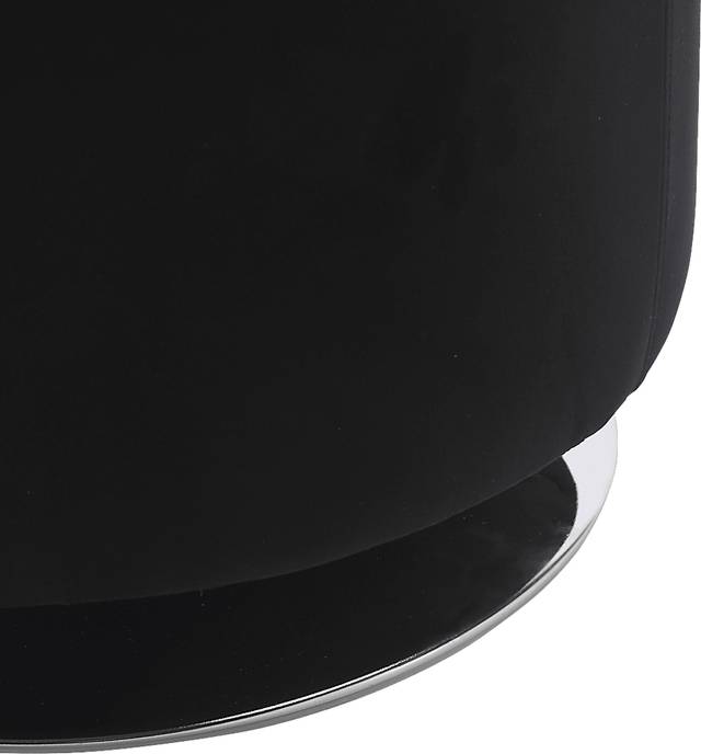 Bariff Black Ottoman - Thumbnail - Image 4