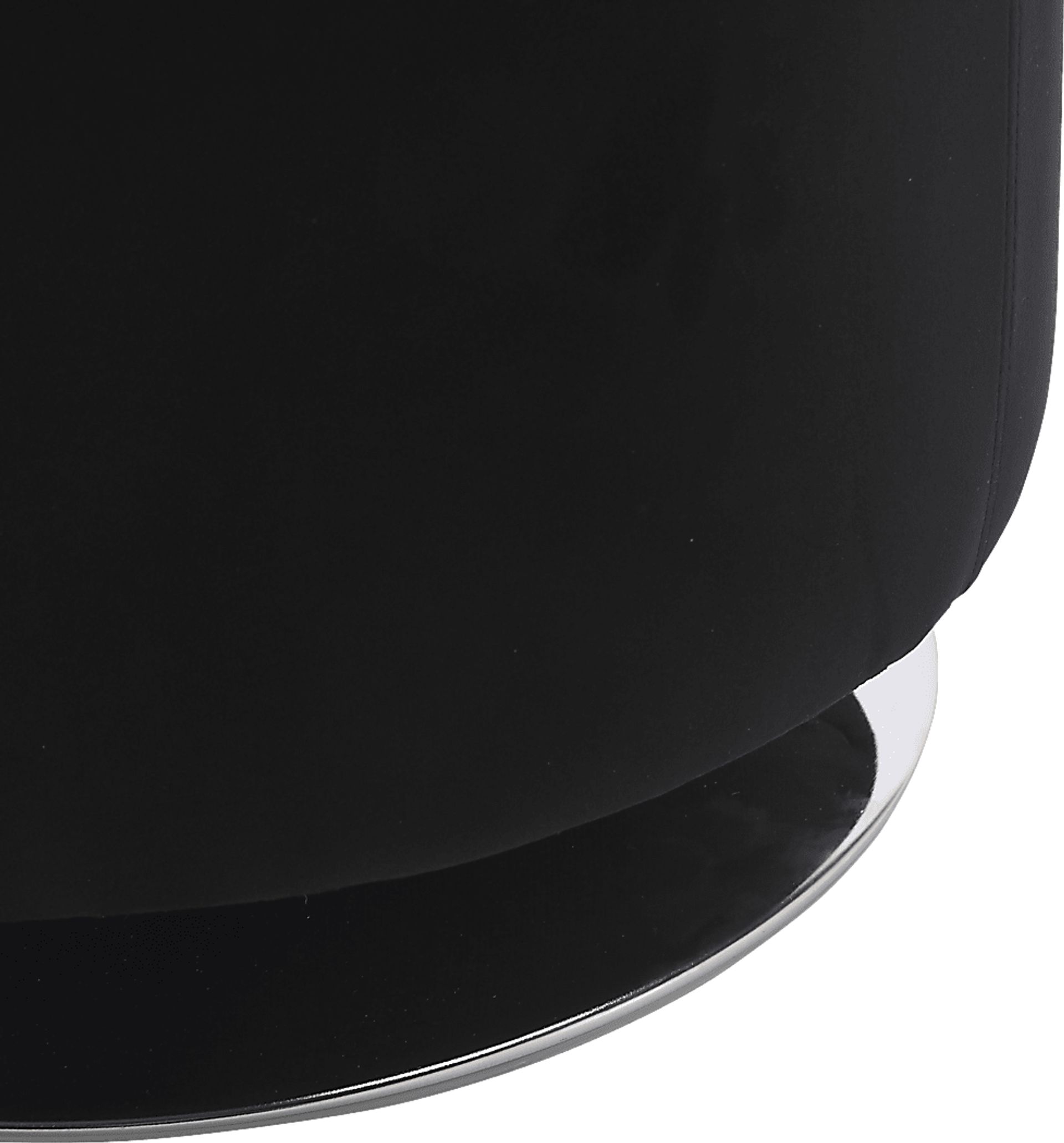 Bariff Black Ottoman - Image 4