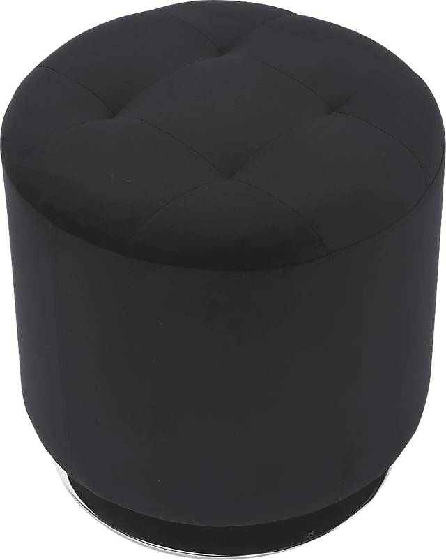 Bariff Black Ottoman - Thumbnail - Image 5
