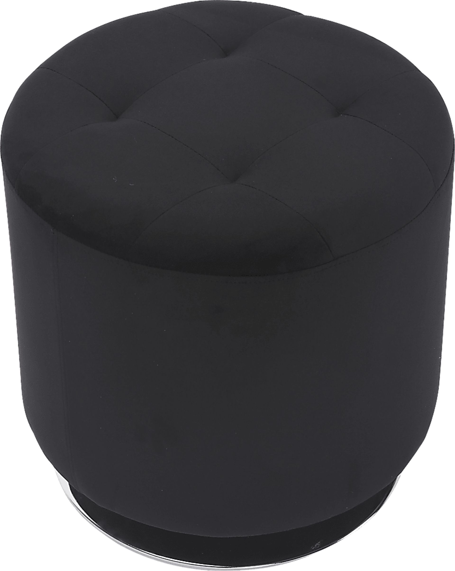 Bariff Black Ottoman - Image 5