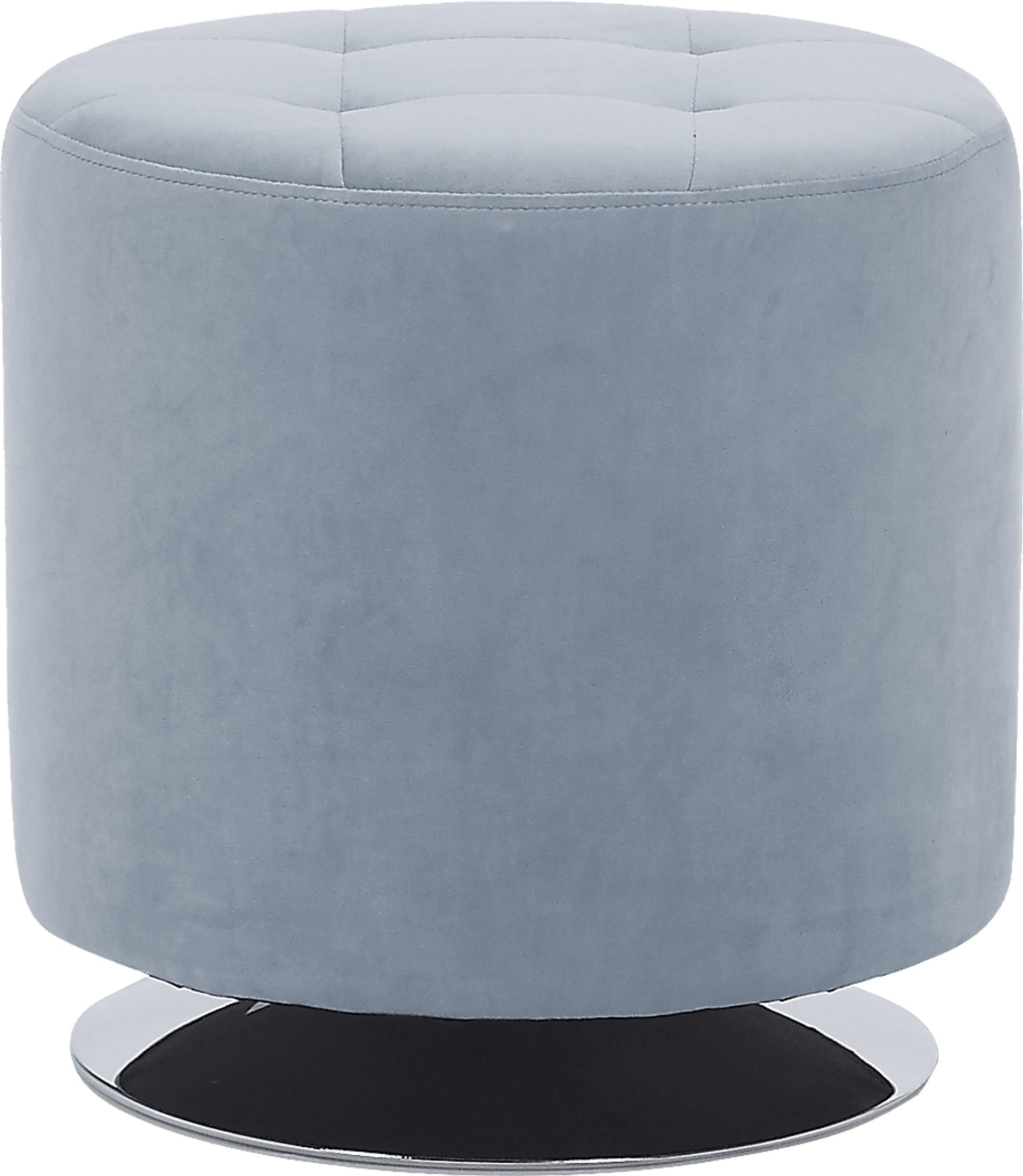 Bariff Blue Ottoman - Image 2