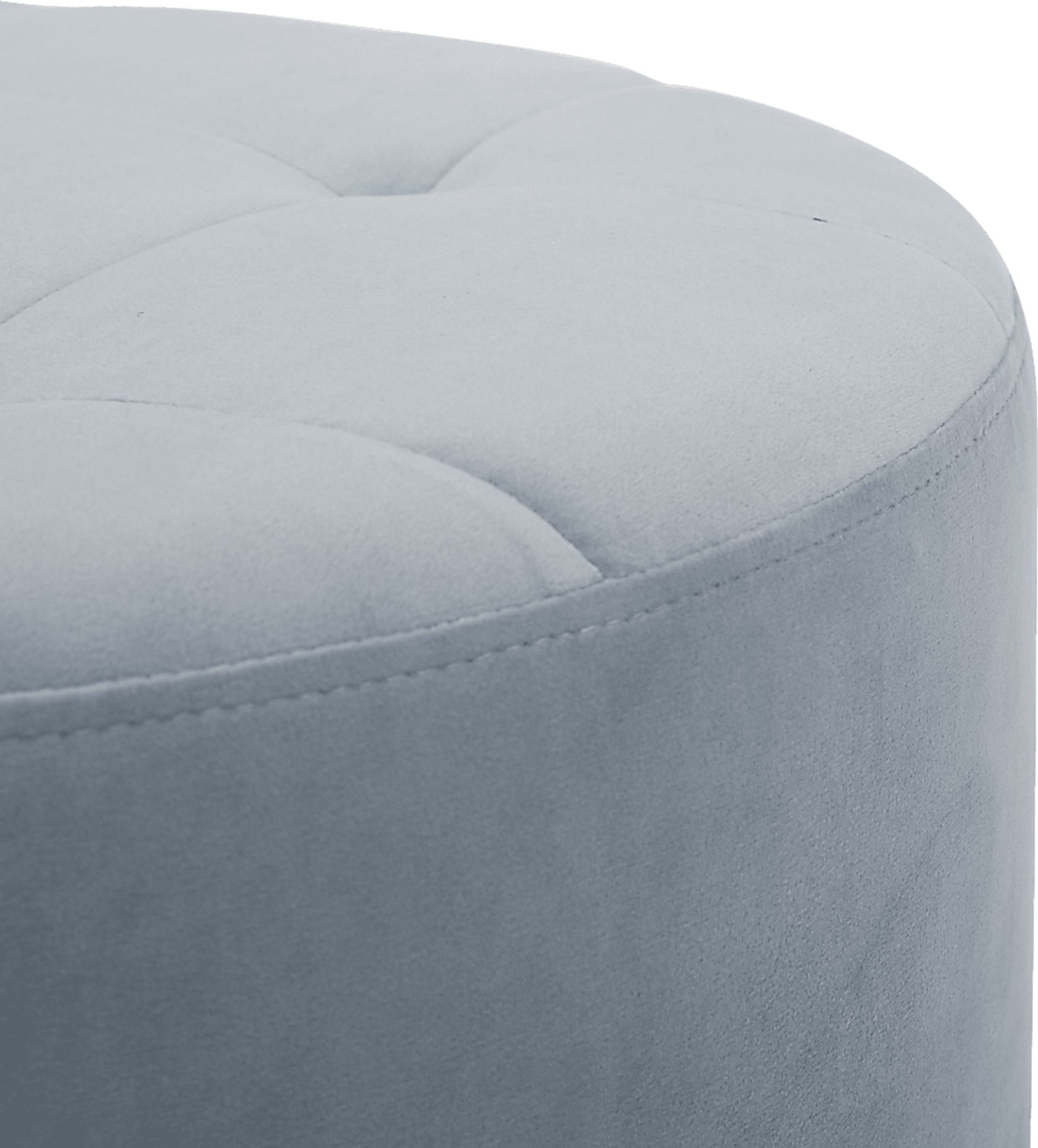 Bariff Blue Ottoman - Image 3