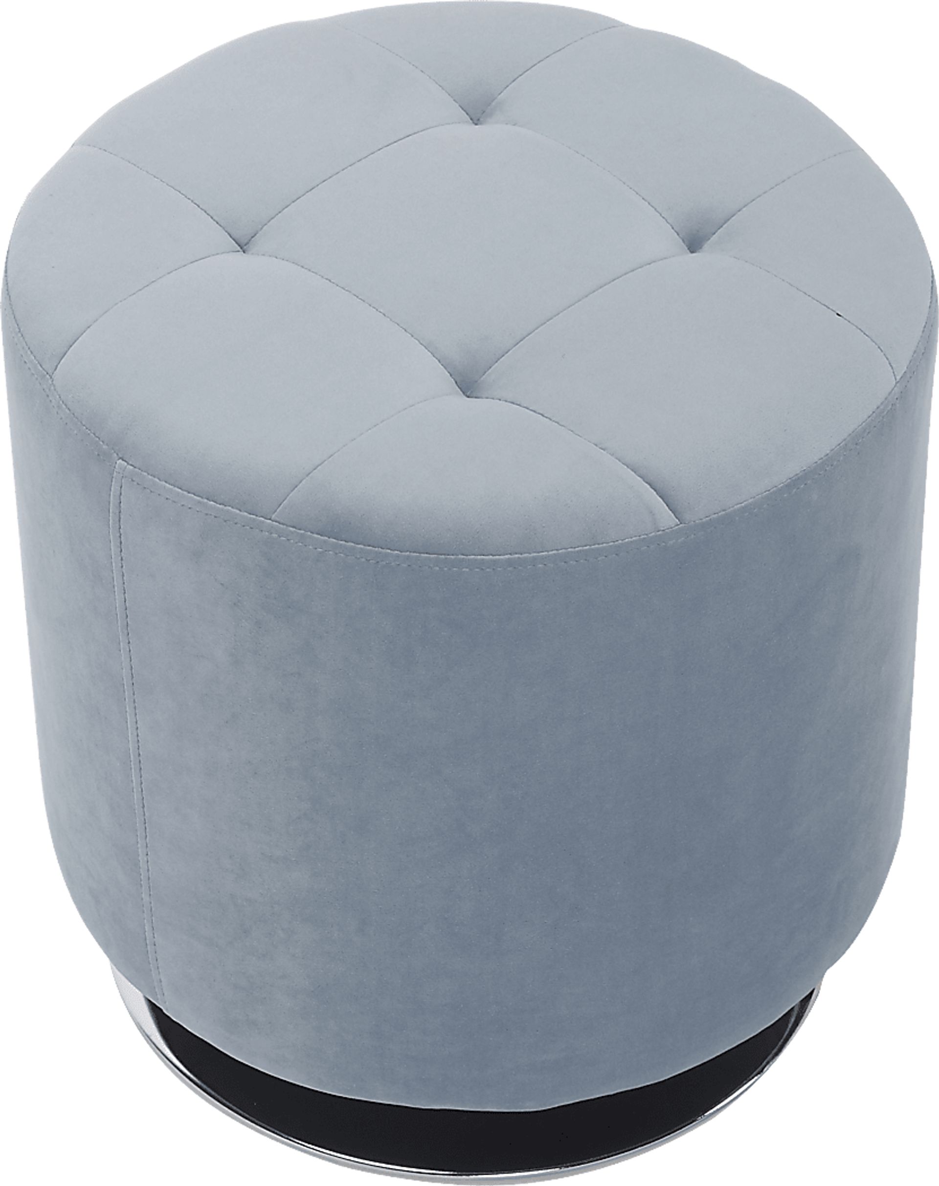 Bariff Blue Ottoman - Image 5