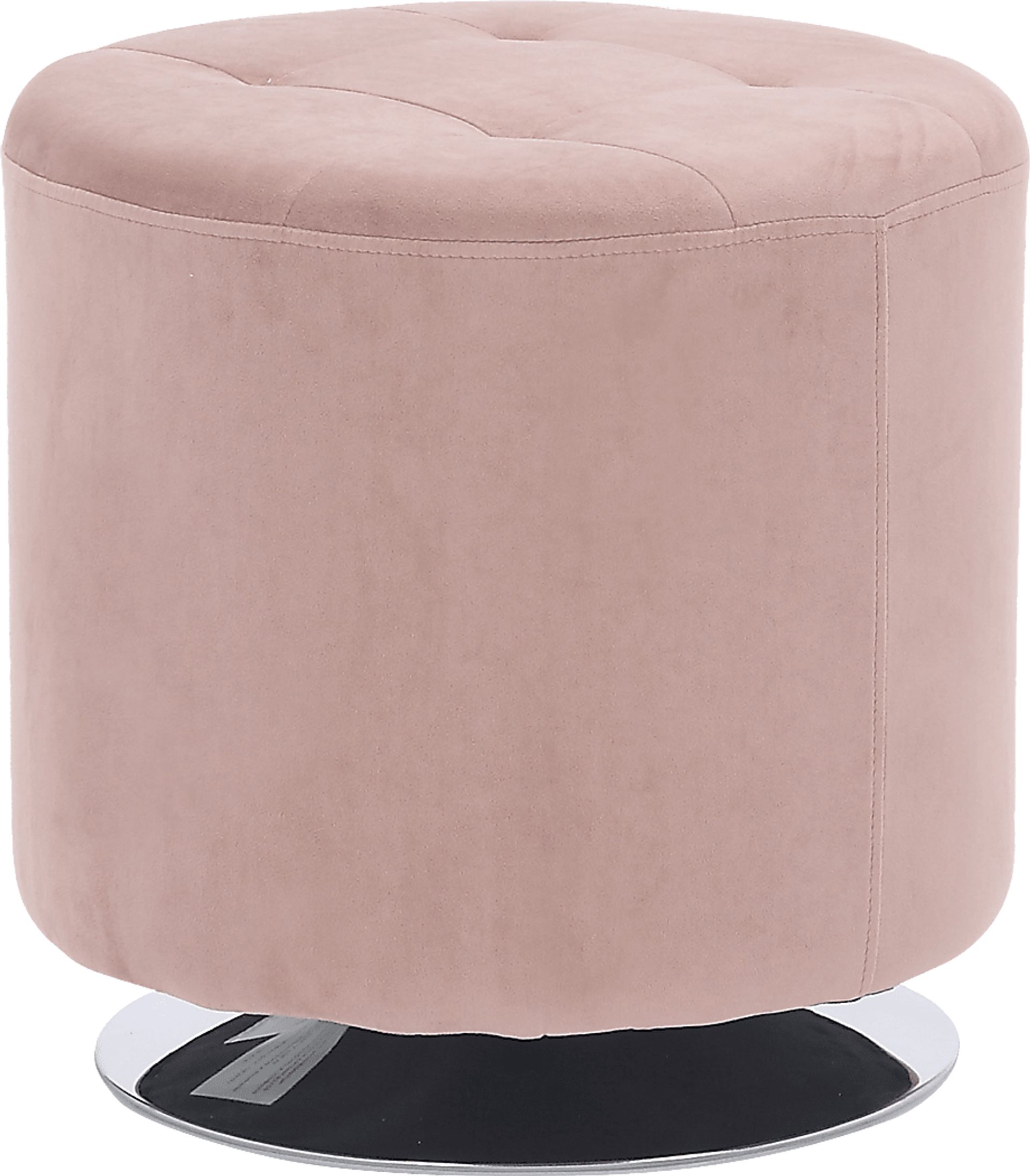Bariff Blush Ottoman - Image 1
