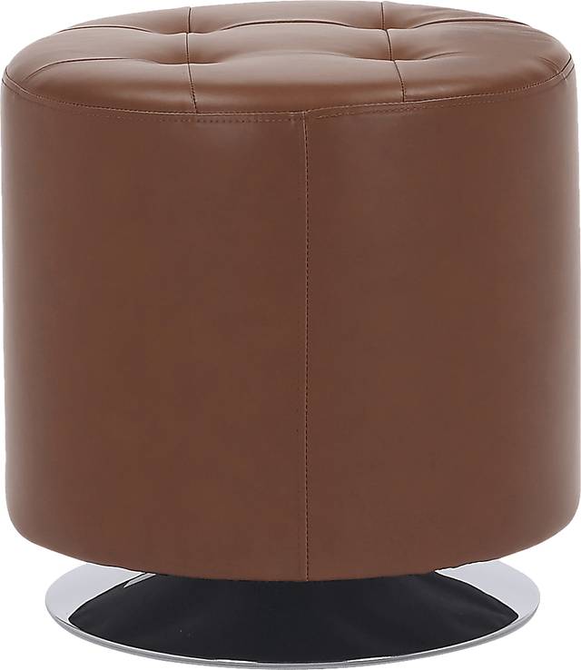 Bariff Brown Ottoman - Thumbnail - Image 2