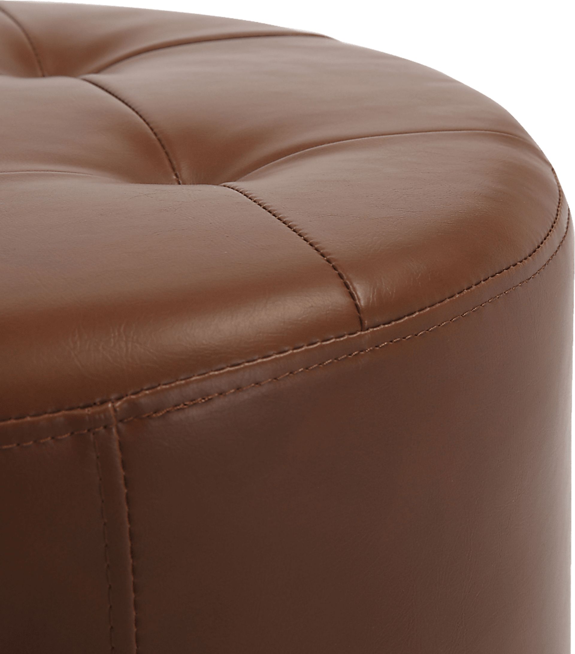 Bariff Brown Ottoman - Image 3