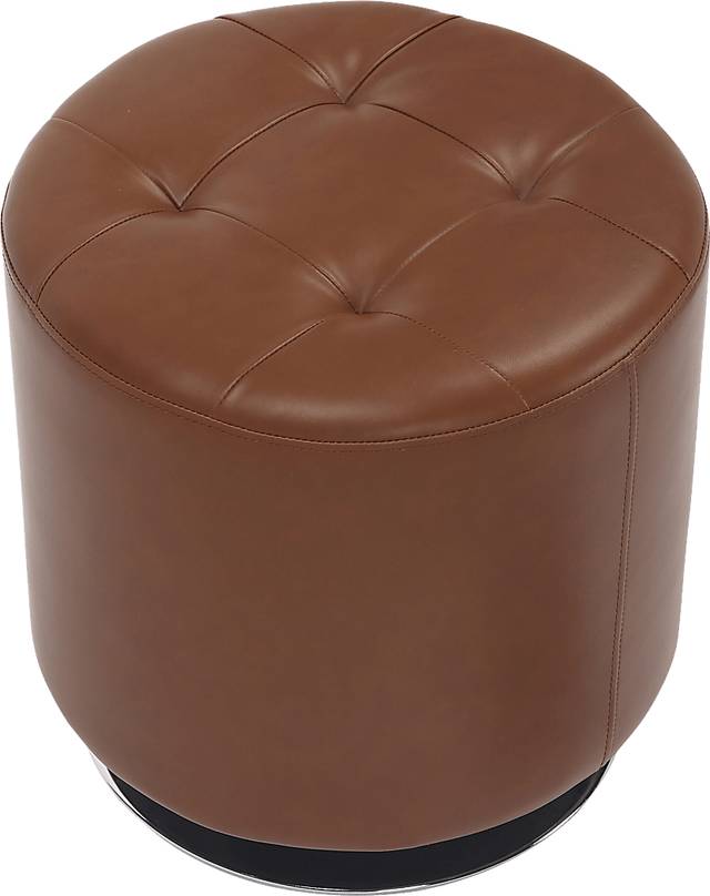Bariff Brown Ottoman - Thumbnail - Image 5