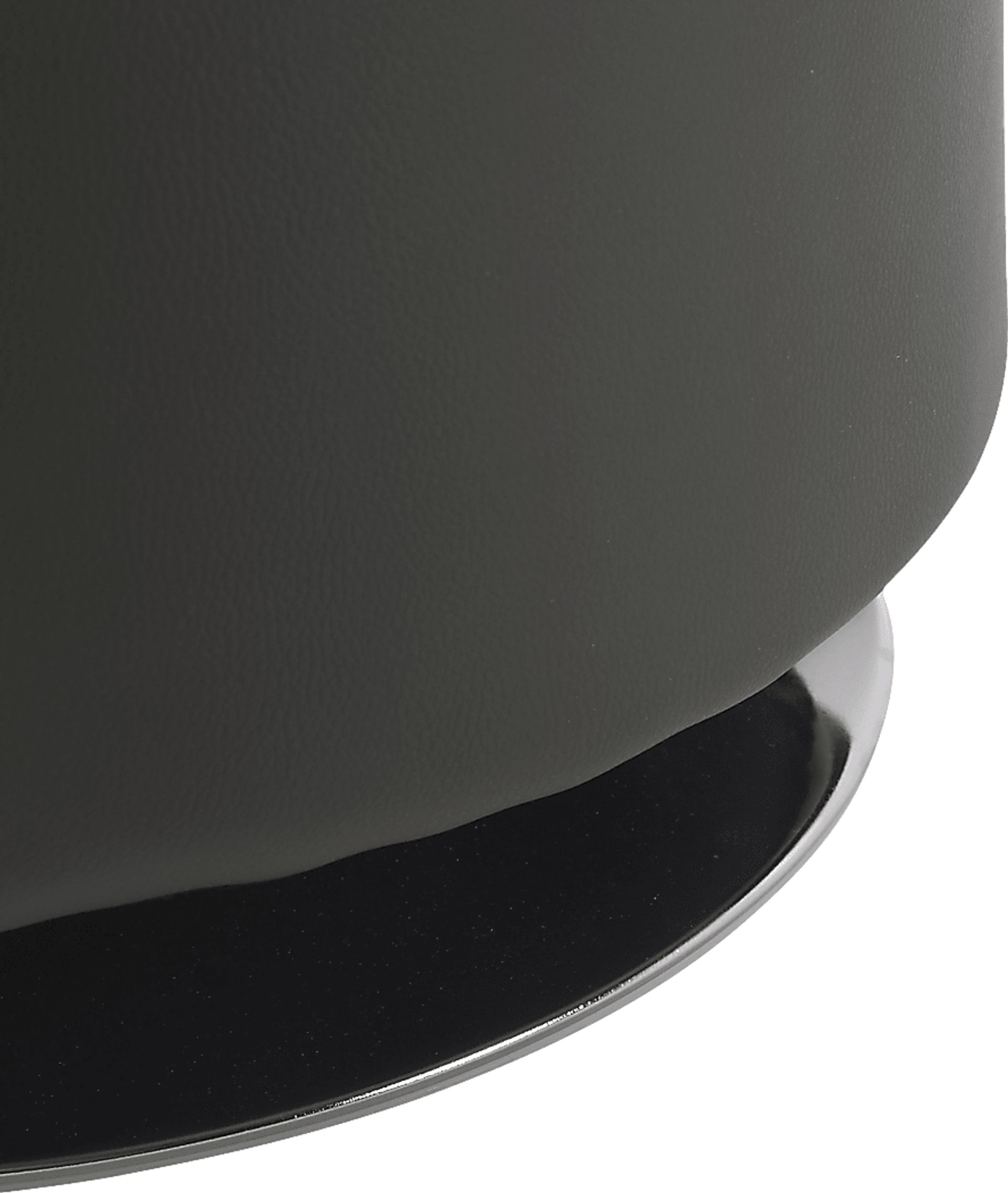 Bariff Dark Gray Ottoman - Image 4