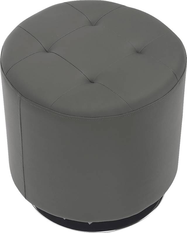 Bariff Dark Gray Ottoman - Thumbnail - Image 5