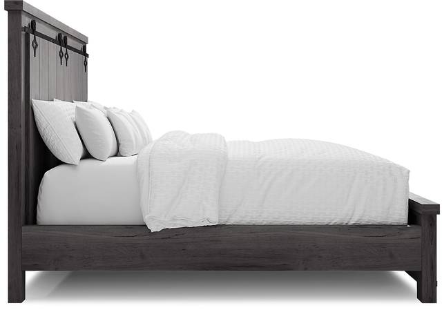 Barinas Gray 3 Pc King Bed - Thumbnail - Image 4