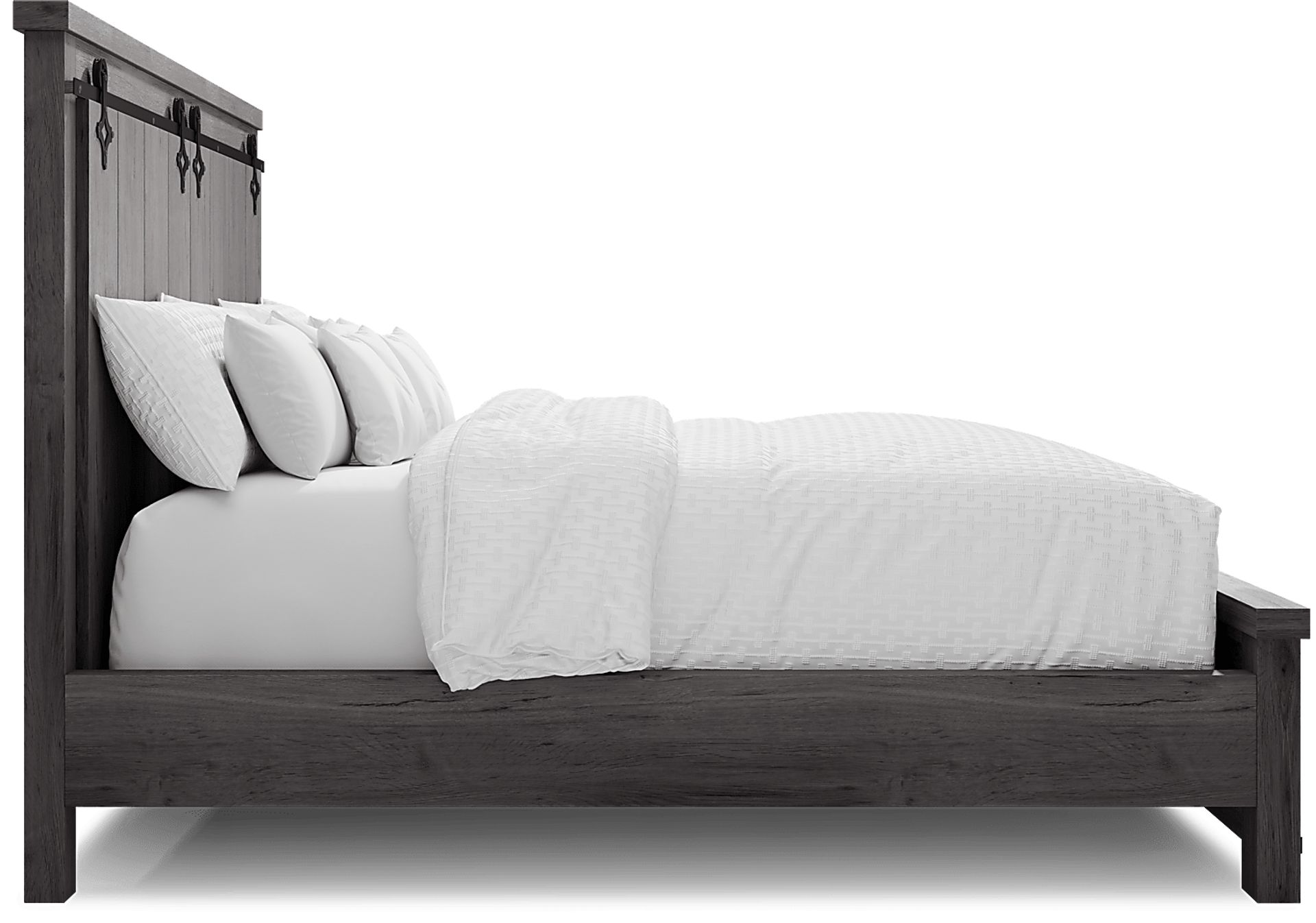 Barinas Gray 3 Pc King Bed - Image 4