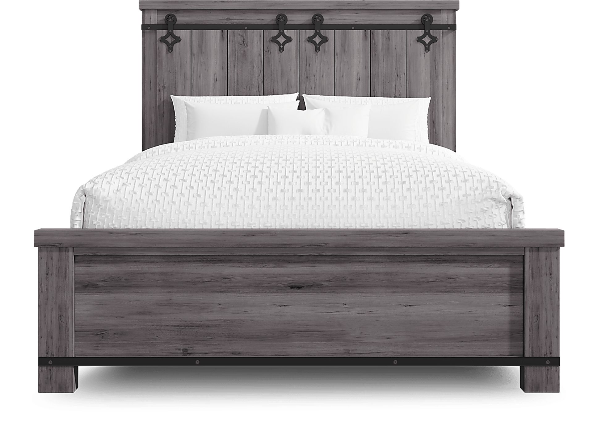 Barinas Gray 3 Pc Queen Bed - Image 3