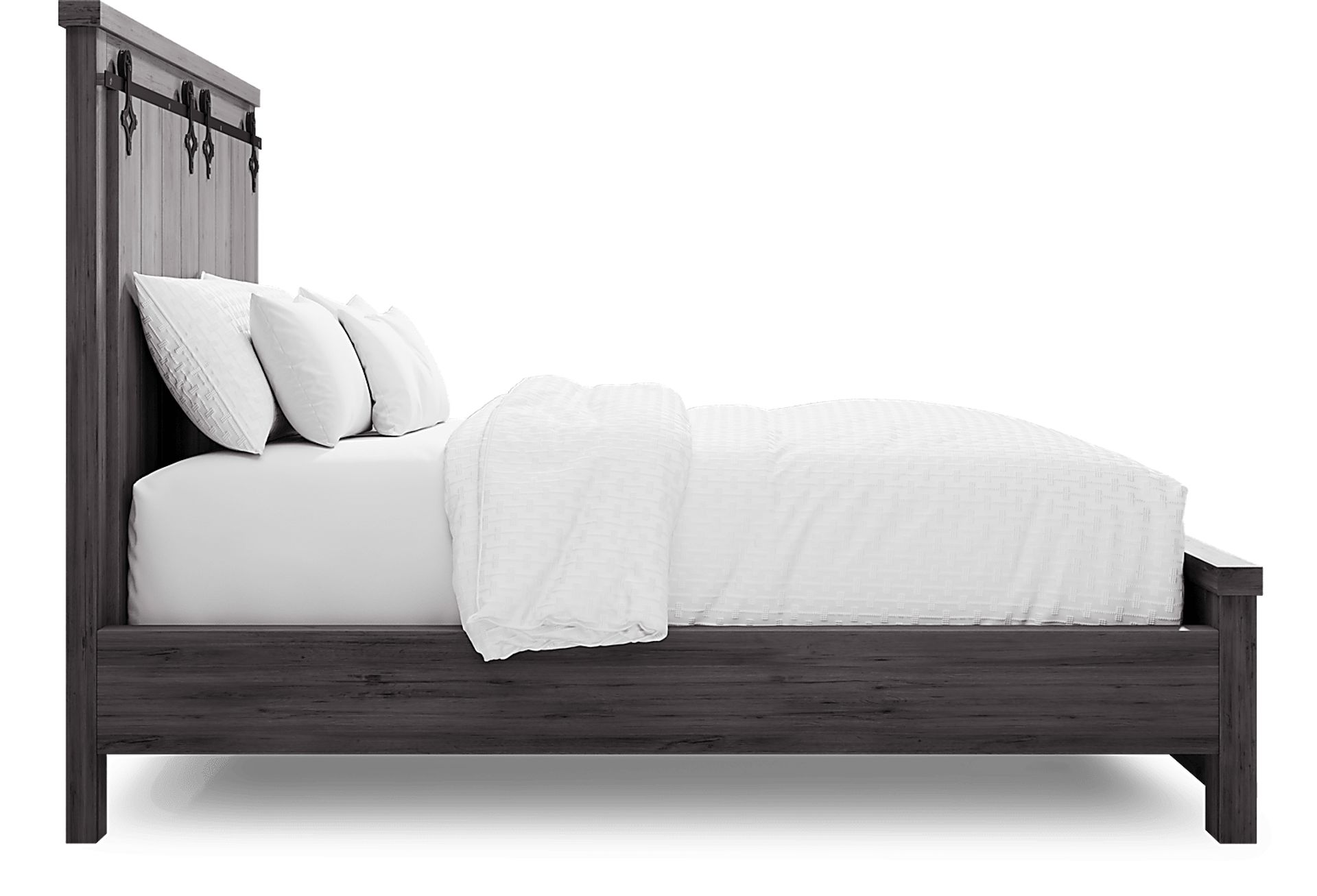 Barinas Gray 3 Pc Queen Bed - Image 4