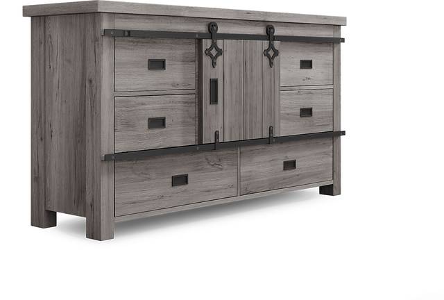 Barinas Gray Dresser - Thumbnail - Image 2