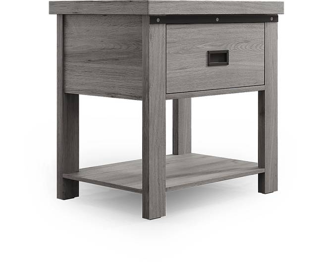 Barinas Gray 8 Pc King Bedroom - Thumbnail - Image 12