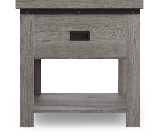 Barinas Gray 8 Pc King Bedroom - Thumbnail - Image 11