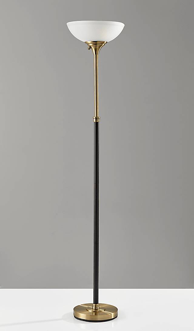 Baring Brass Torchiere - Thumbnail - Image 2