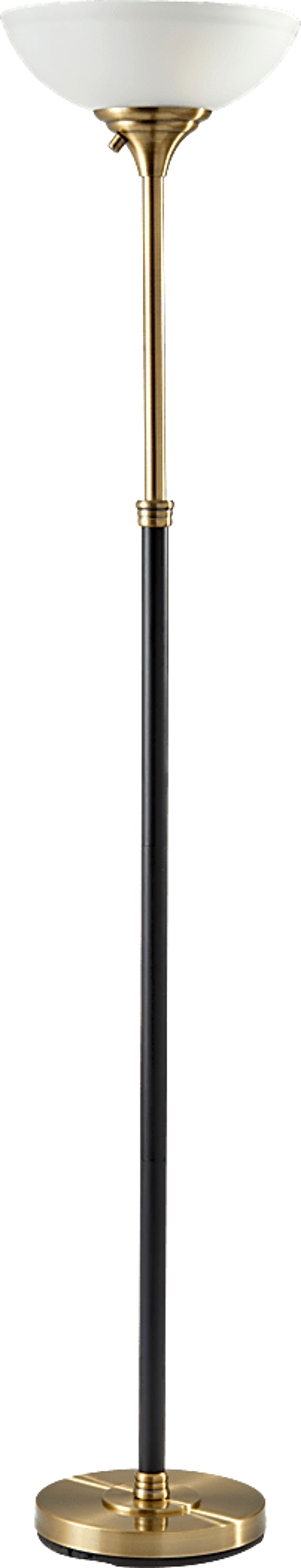Baring Brass Torchiere - Image 1