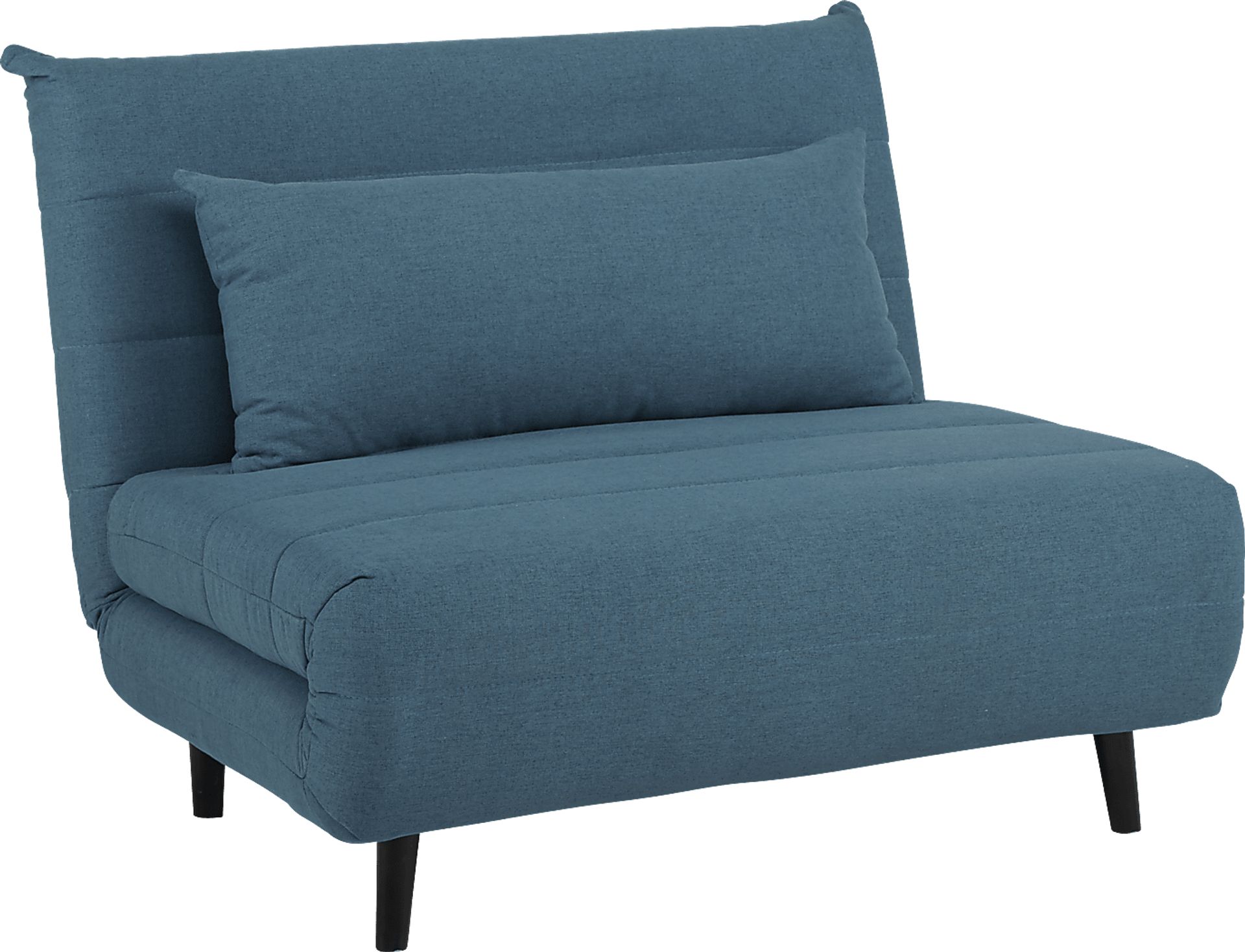 Kids Baris Blue Sleeper Chair - Image 1