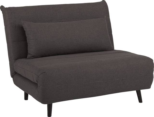 Kids Baris Charcoal Sleeper Chair - Thumbnail - Image 1