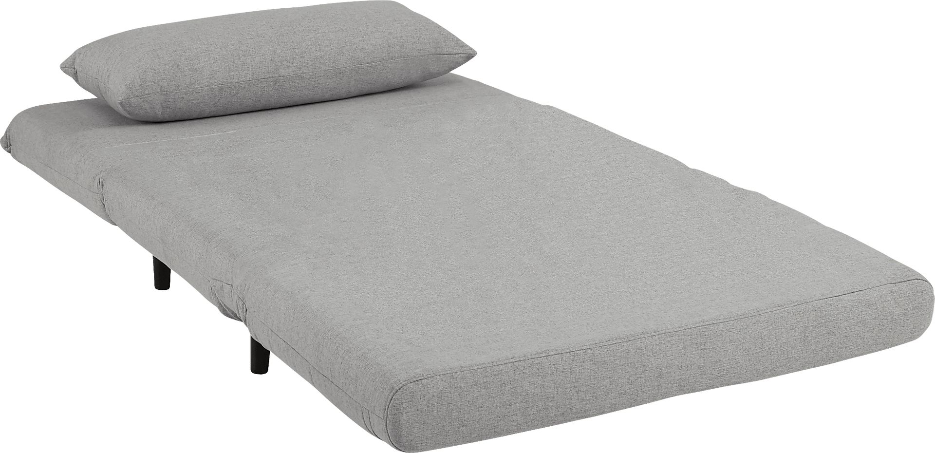 Kids Baris Gray Sleeper Chair - Image 2