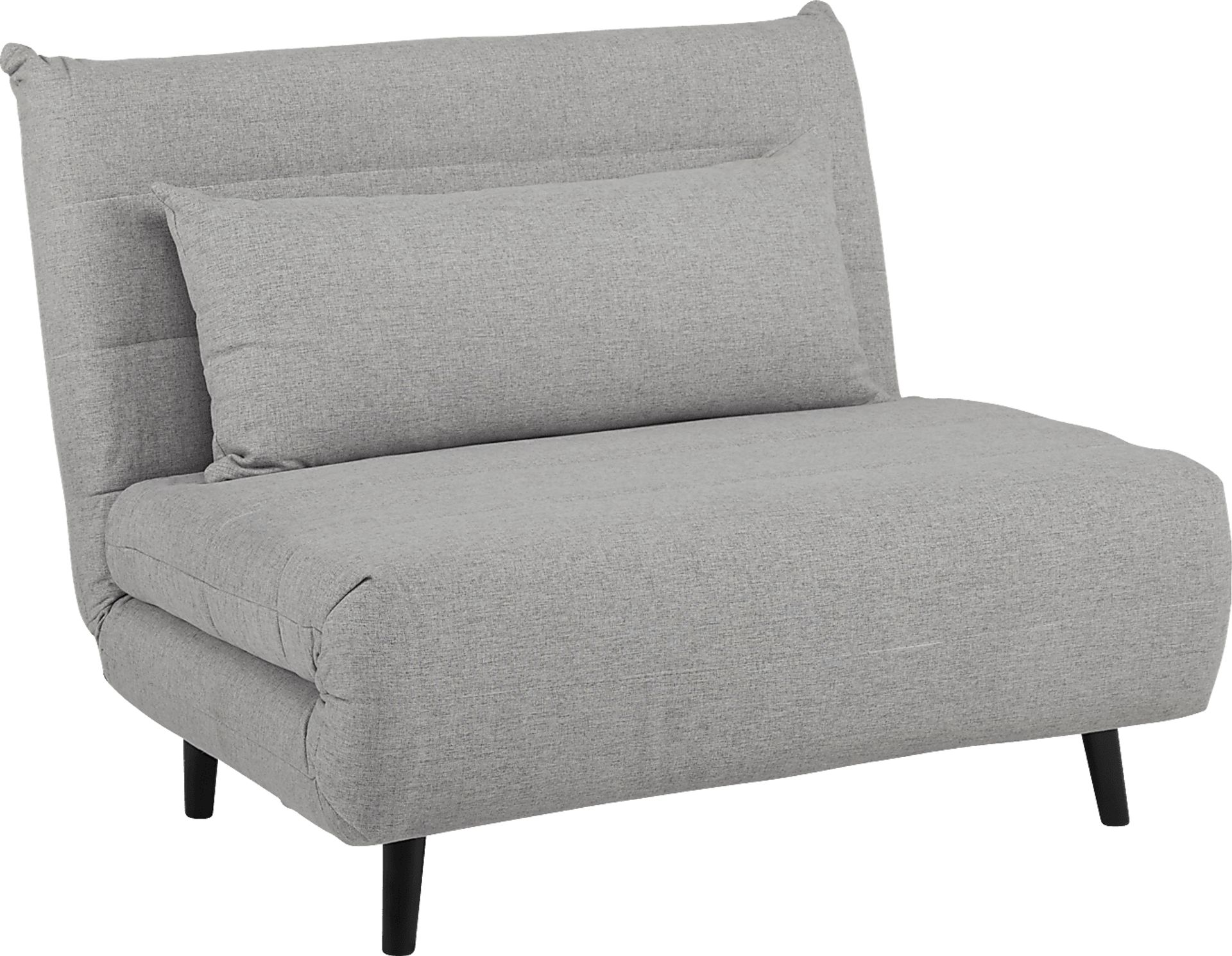 Kids Baris Gray Sleeper Chair - Image 1