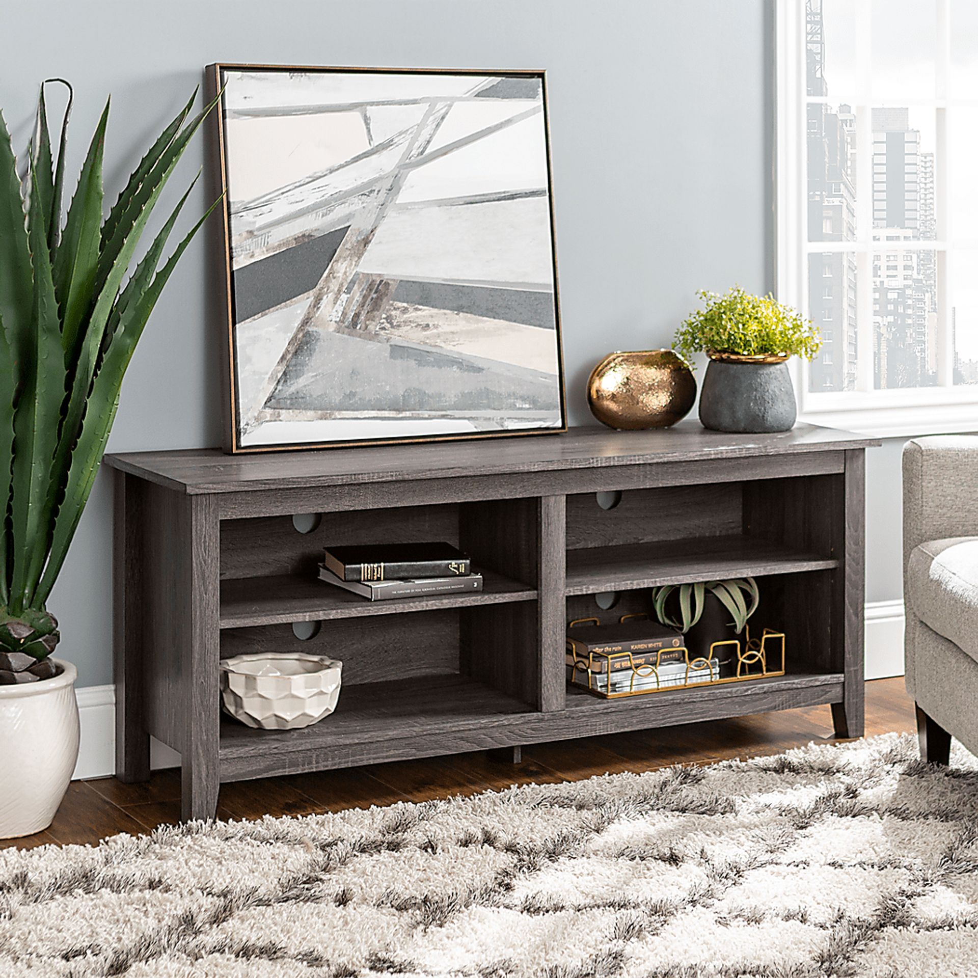 Barite Gray 58 in. Console - Image 6