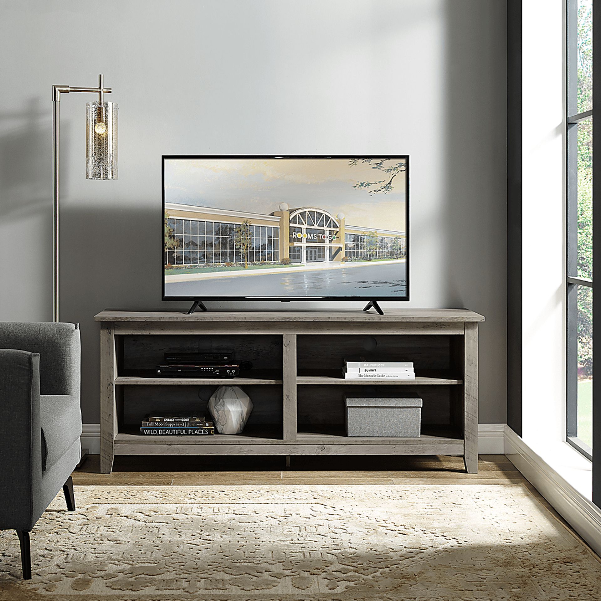 Barite Gray 58 in. Console - Image 4