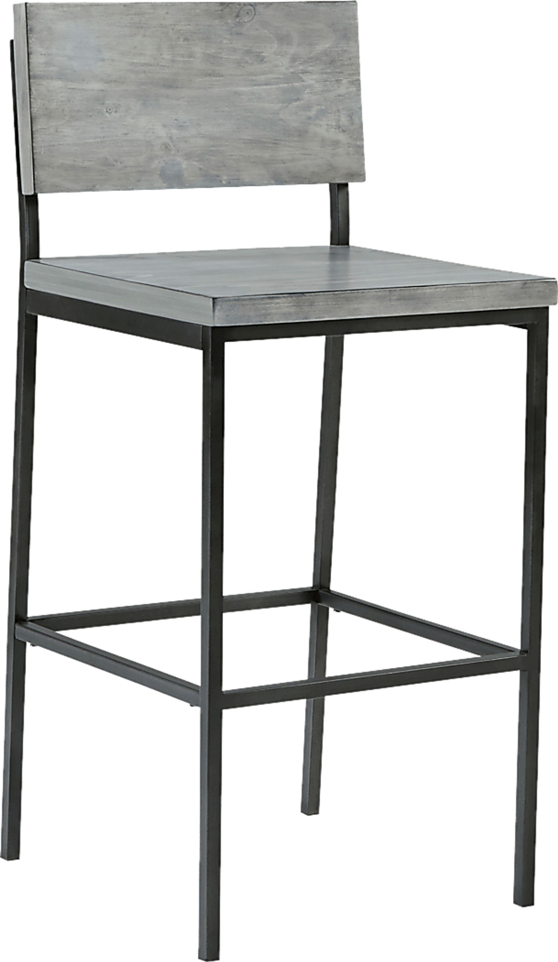 Barjud Gray Barstool - Image 1