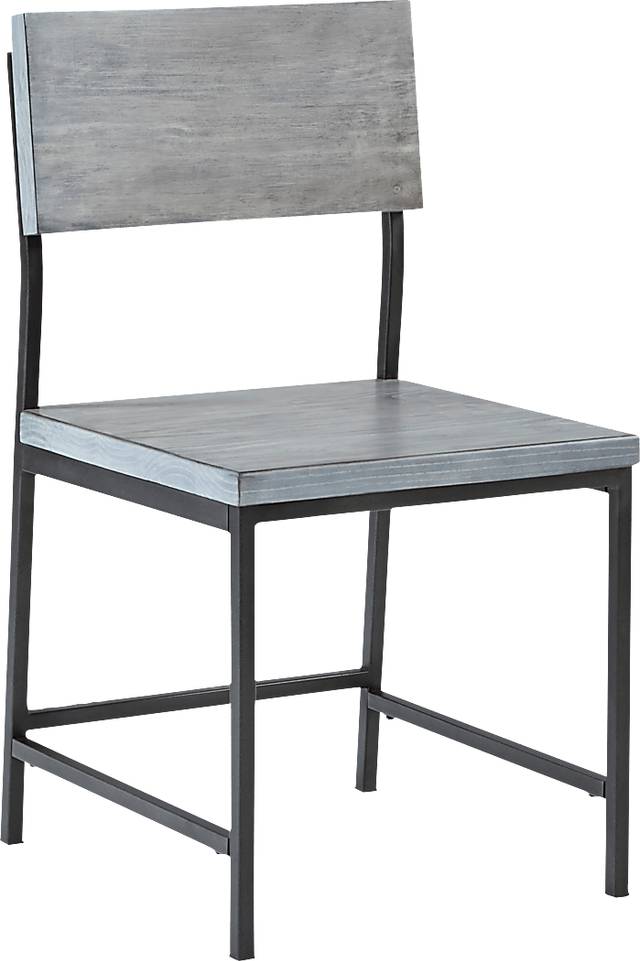Barjud Gray Dining Chair - Thumbnail - Image 1