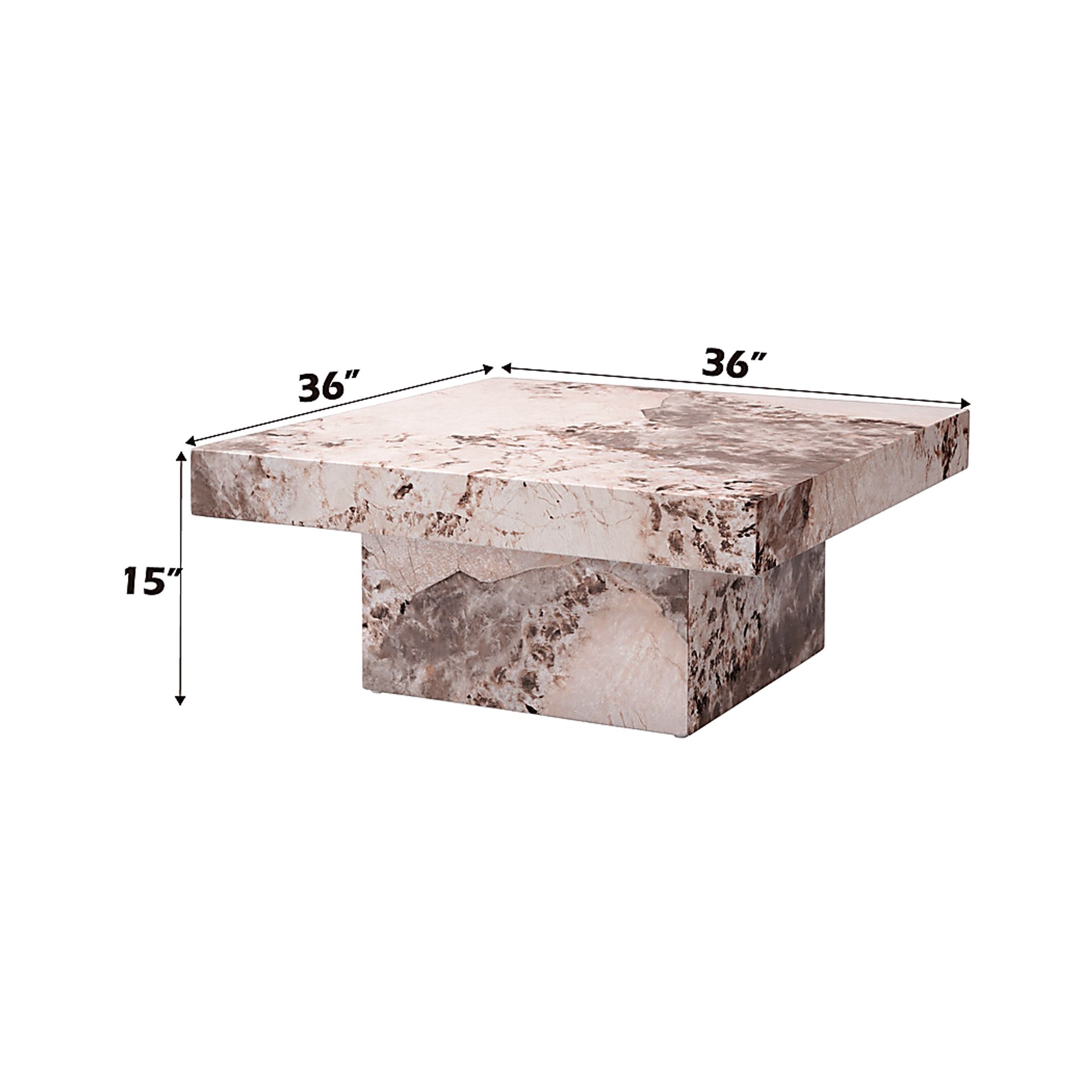 Barkaloo Brown Cocktail Table - Image 5