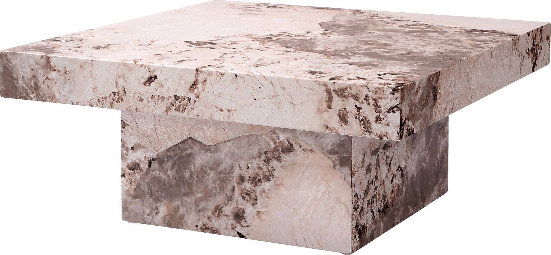 Barkaloo Brown Cocktail Table - Image 1