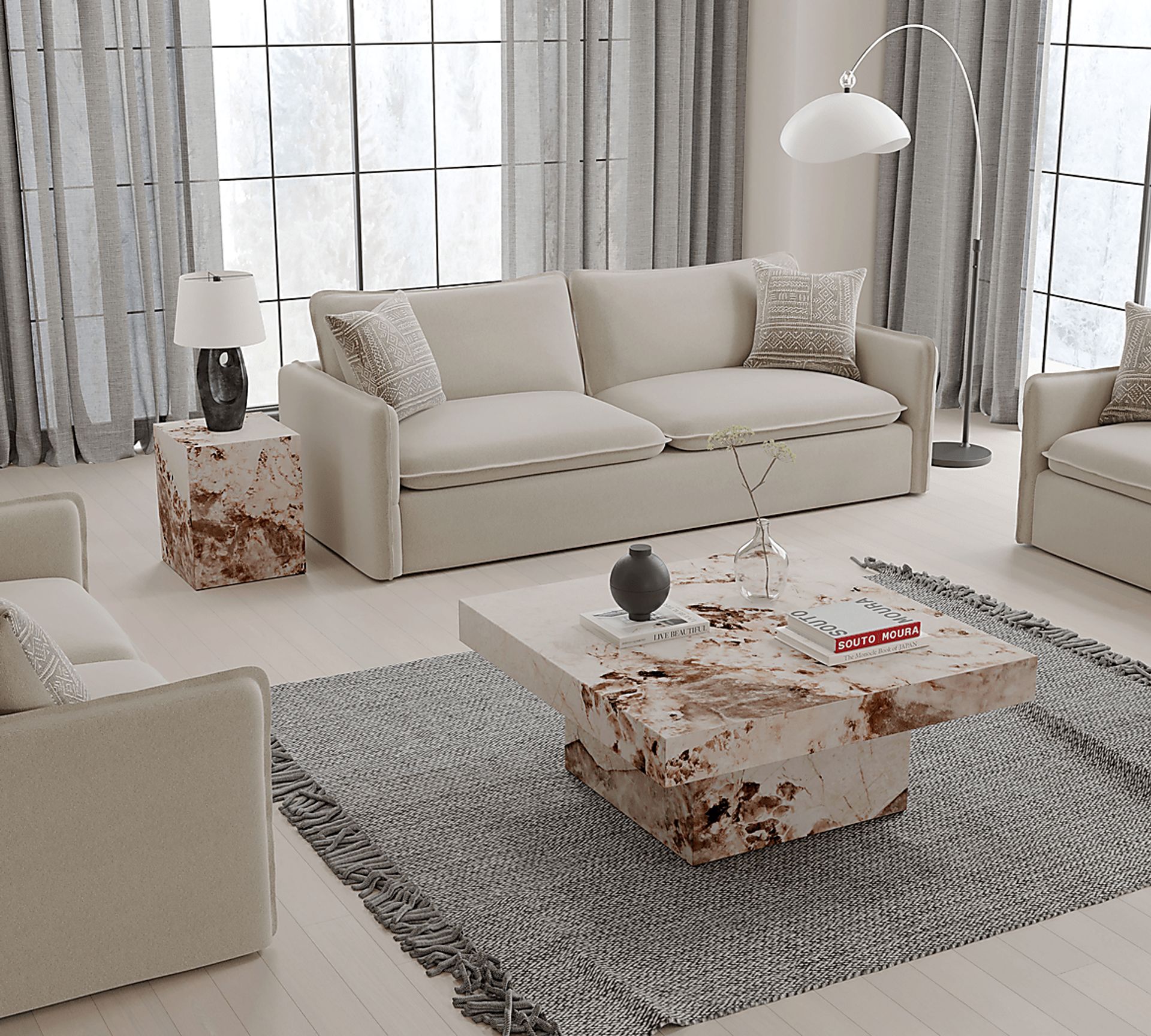 Barkaloo Brown End Table - Image 2