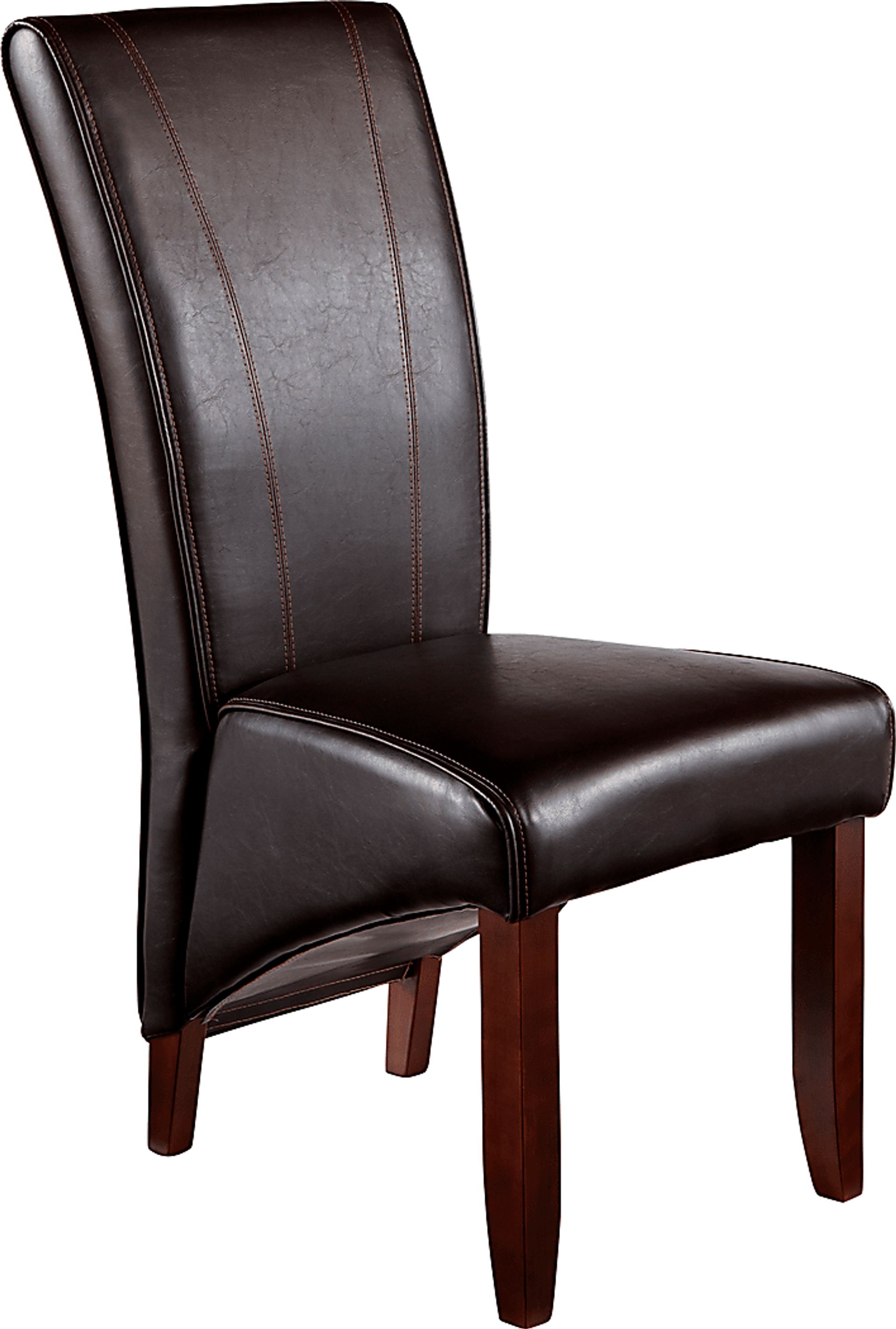 Barker Brown Parsons Chair - Image 1