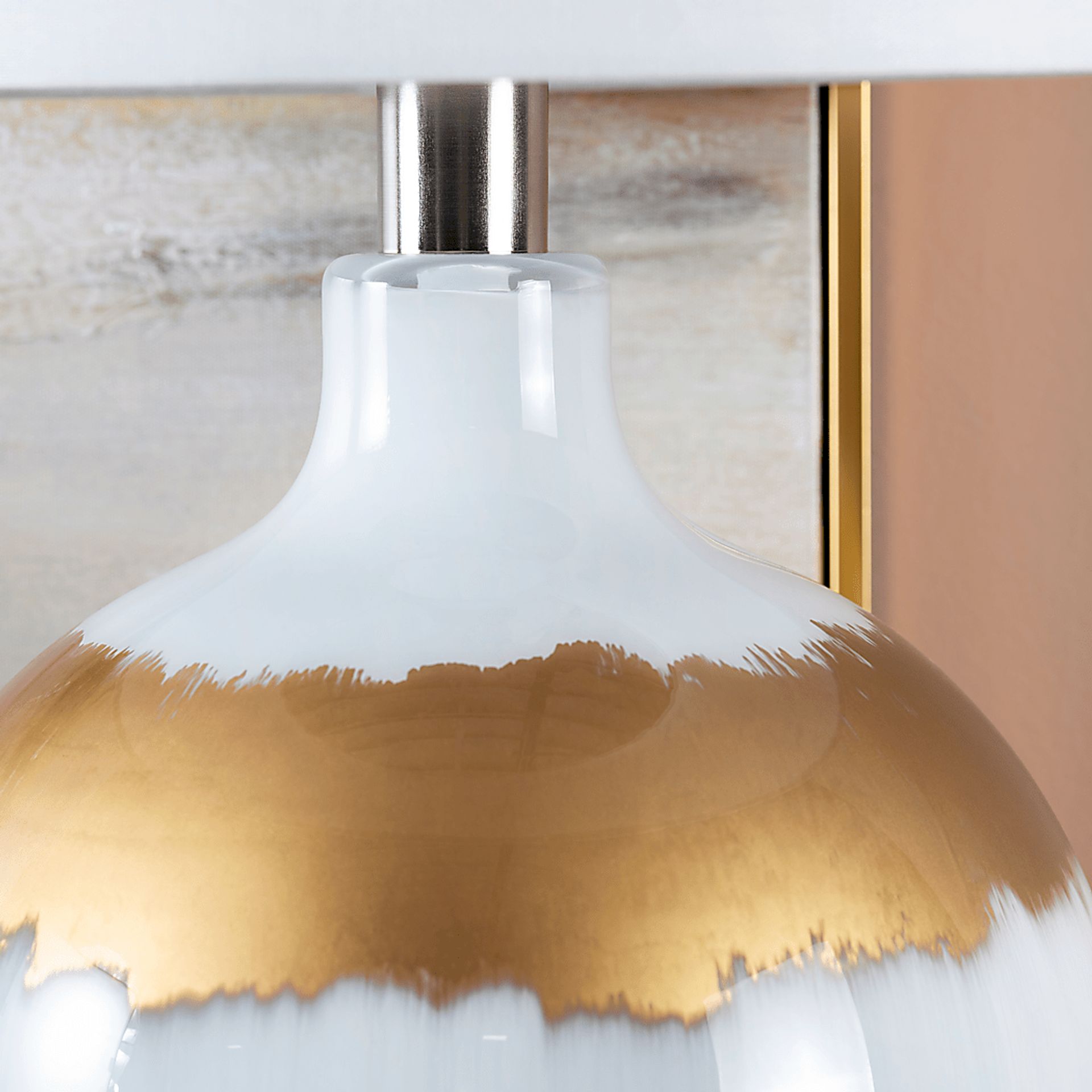 Barker Land White Lamp - Image 3