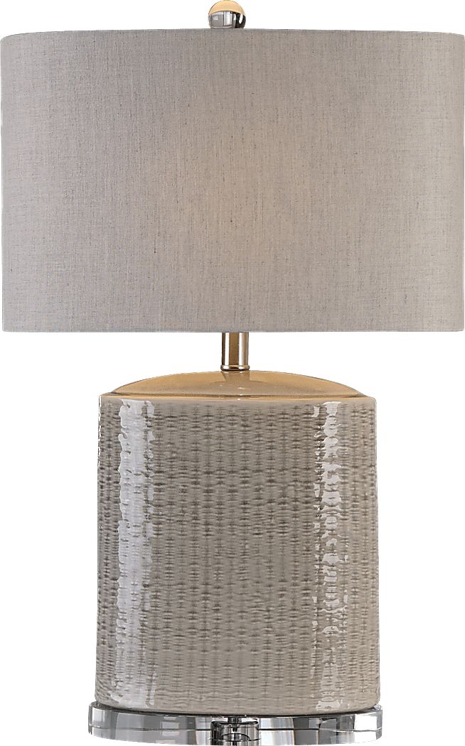 Barkington Gray Lamp