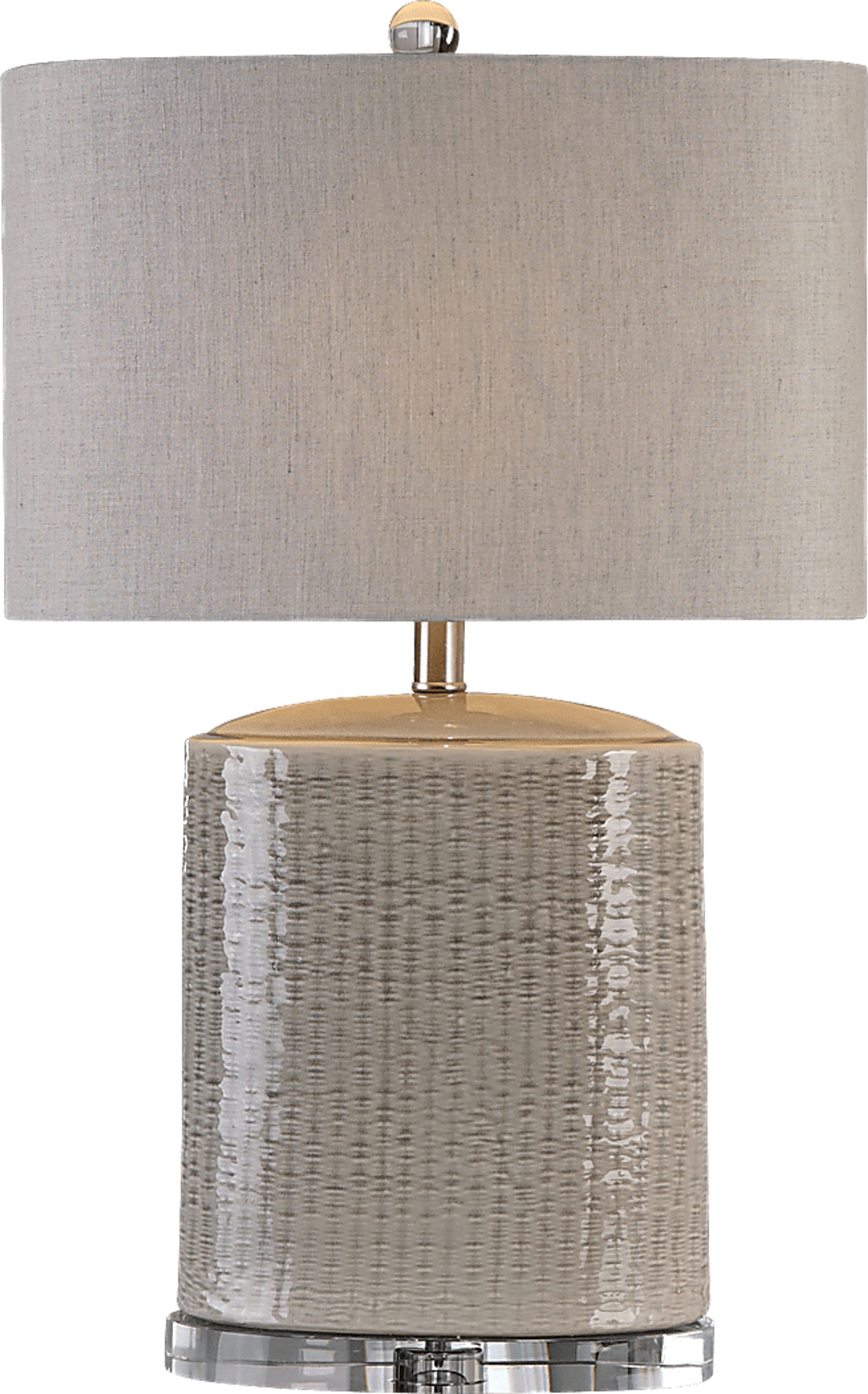 Barkington Gray Lamp - Image 1