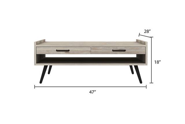 Barksdale Gray 63 in. Console - Thumbnail - Image 3