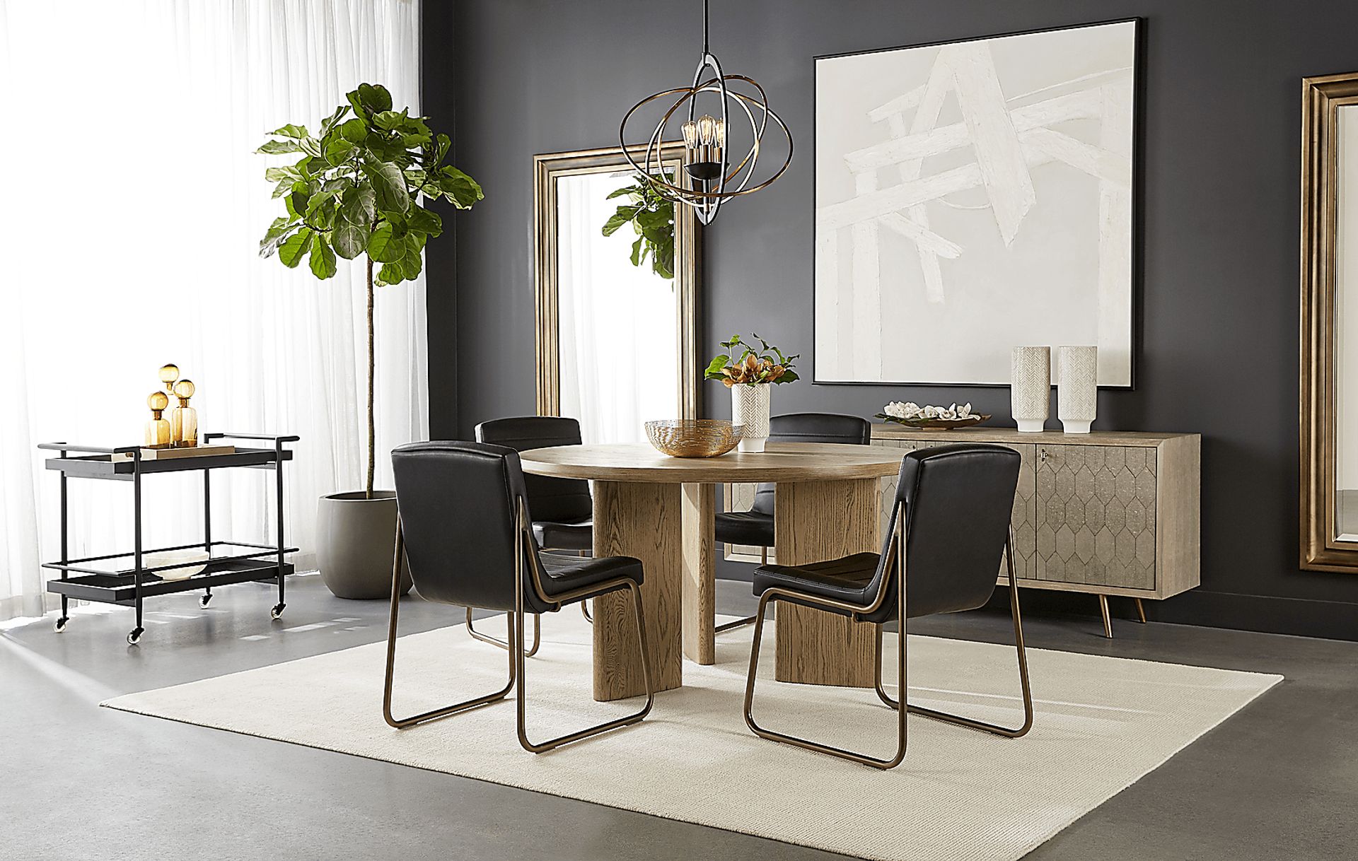 Barlett Road Black Pendant - Image 4