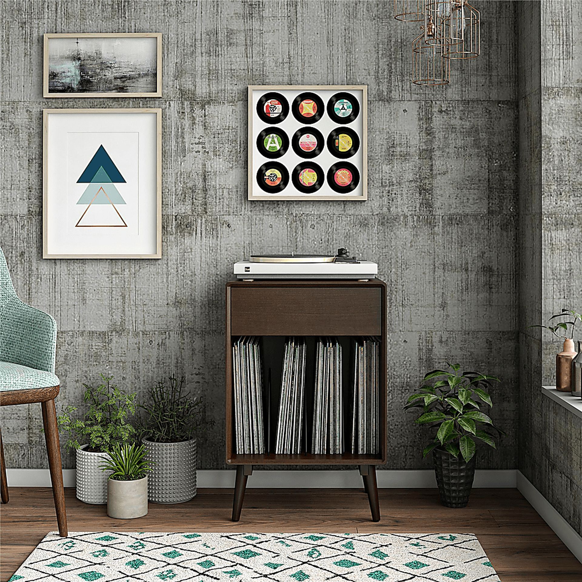 Barlette Brown Accent Cabinet - Image 10