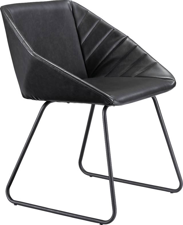 Barliff Black Dining Chair, Set of 2 - Thumbnail - Image 3