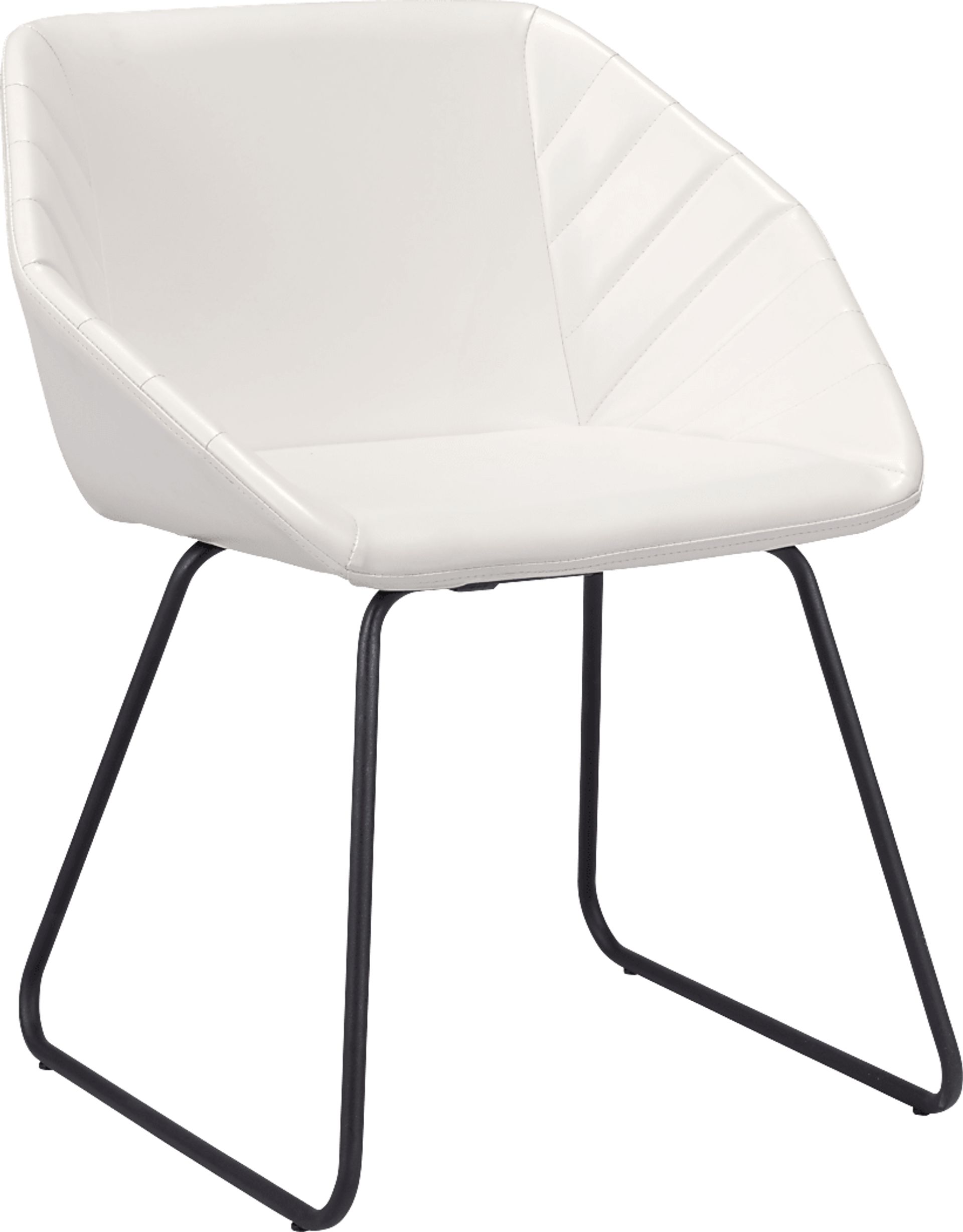 Barliff White Dining Chair, Set of 2 - Image 3