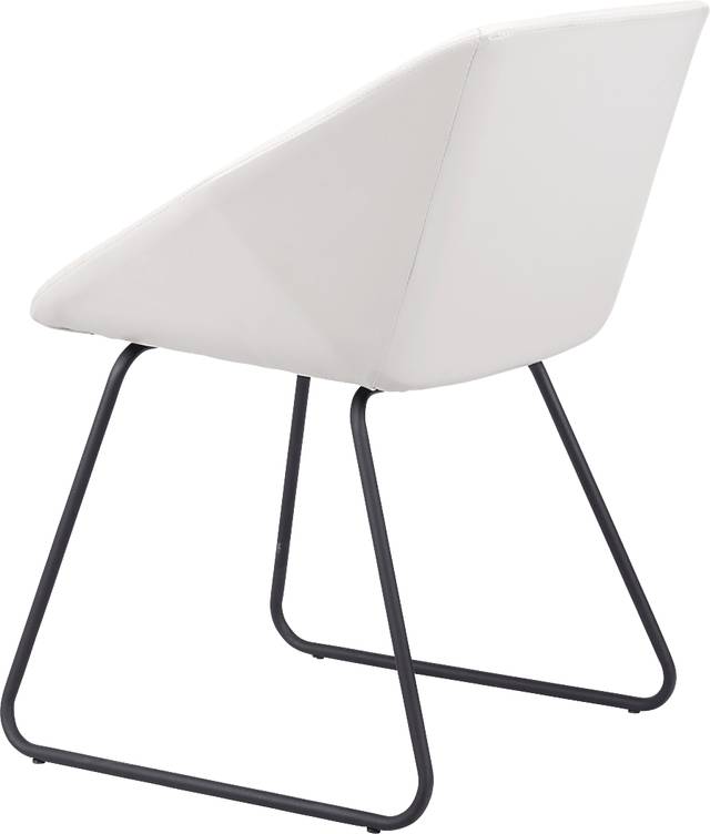 Barliff White Dining Chair, Set of 2 - Thumbnail - Image 4