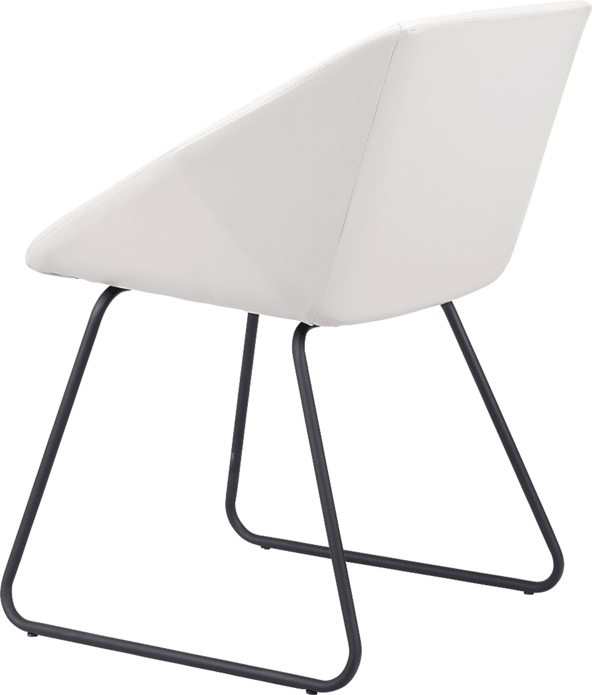 Barliff White Dining Chair, Set of 2 - Image 4